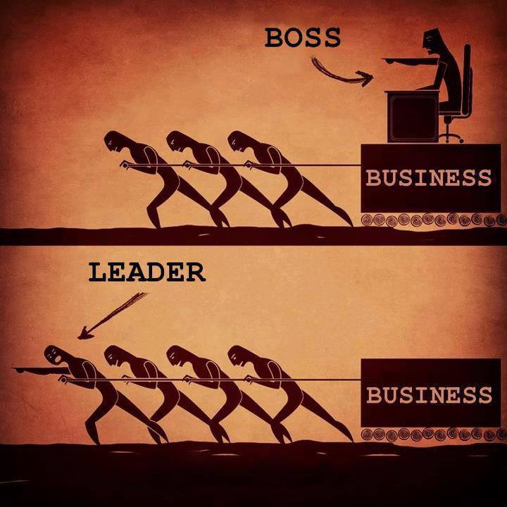 Boss or leader?