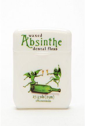 Absinthe dental floss