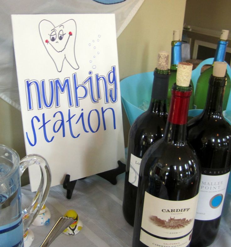 Numbing station