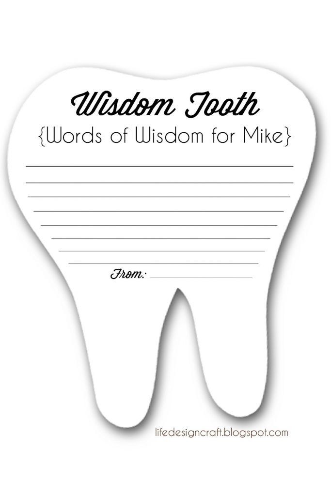 Wisdom Tooth - Dental Graduation Party
