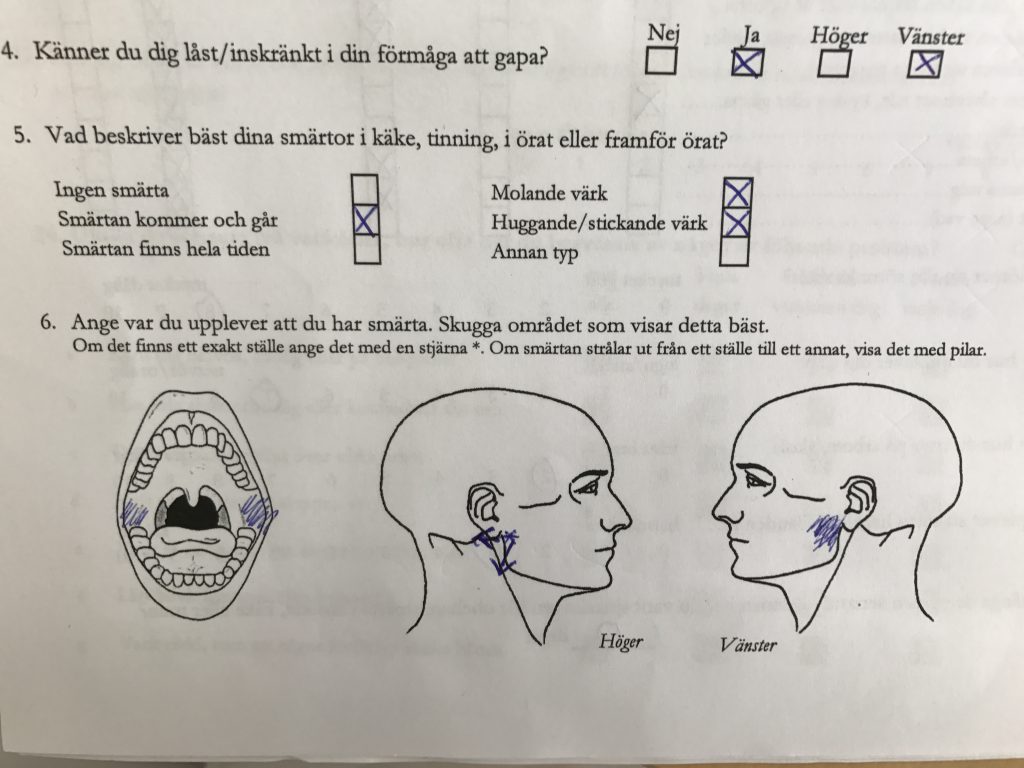 Bettfysiologi hälsodeklaration