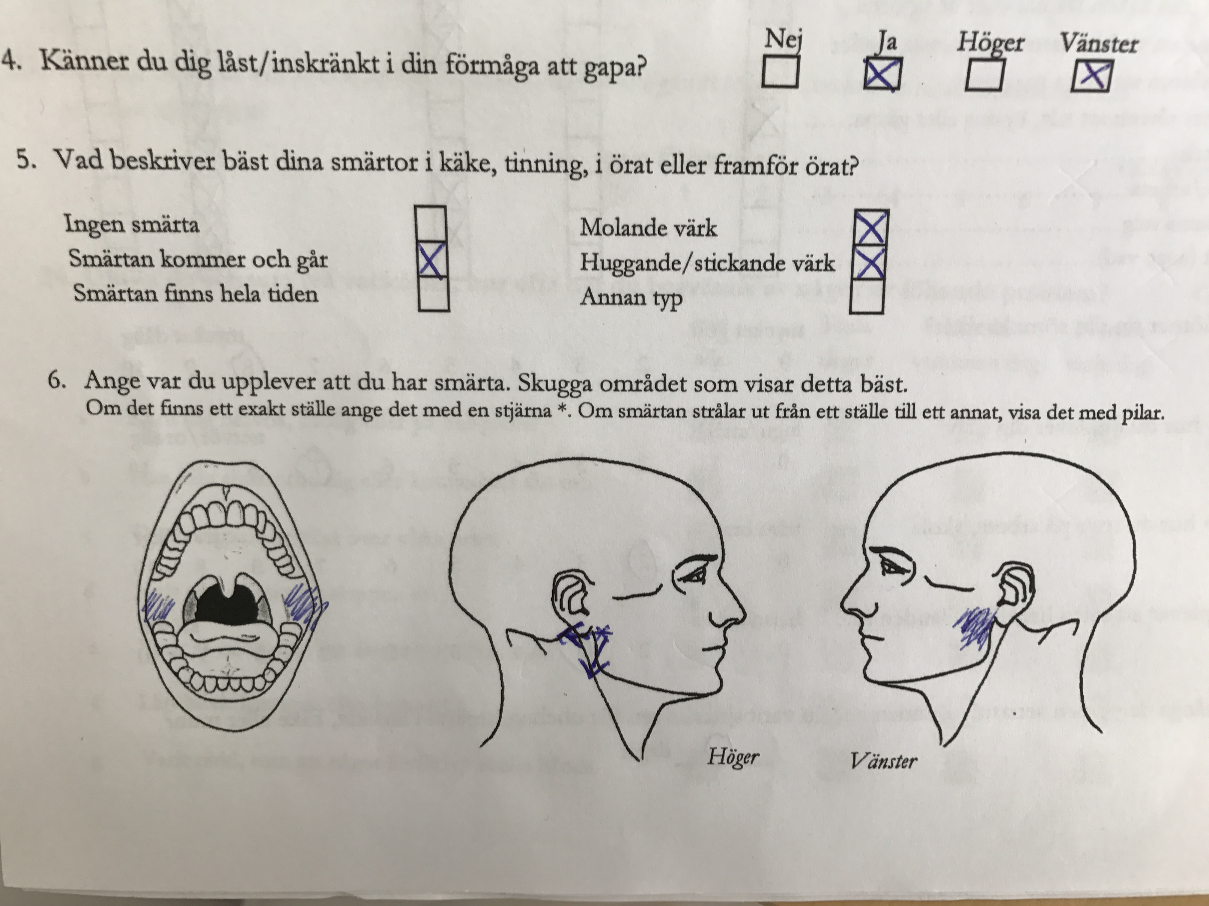 Bettfysiologi hälsodeklaration