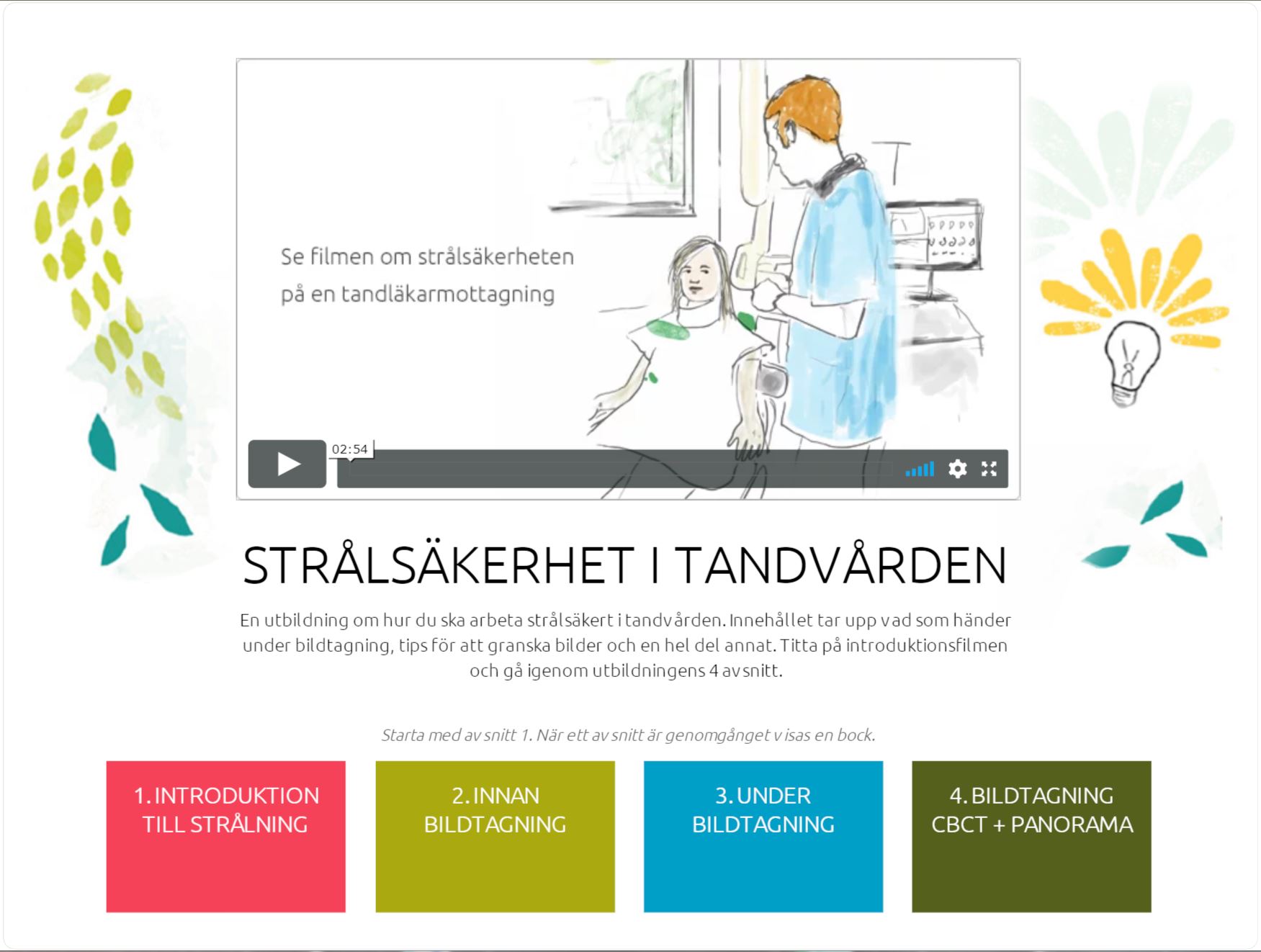 Strålsäkerhet i tandvården