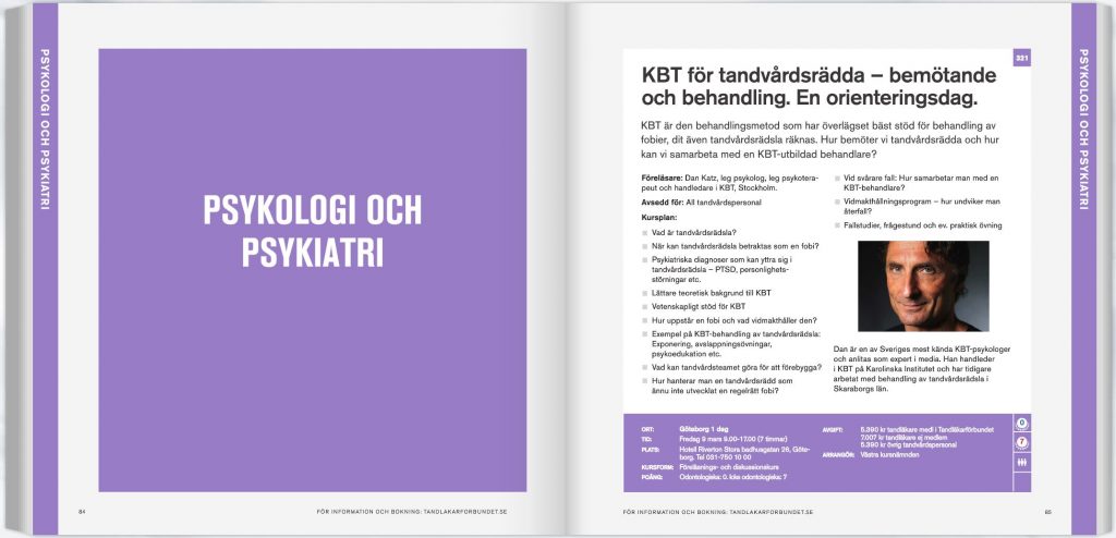 Kurskatalog vår 2018 tandläkarförbundet