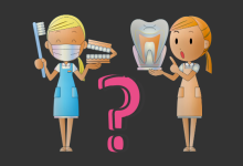 Skillnaden mellan tandsköterska och tandhygienist.