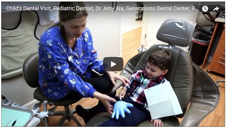 Child's dental visit