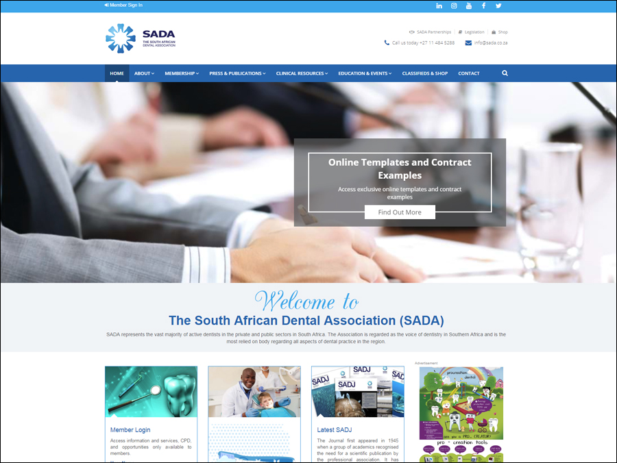 South African dental assistant association website