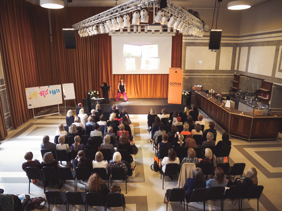 Konferens Tandsköterskan i Fokus - Gothia Fortbildning. Stockholm 2018.